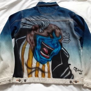 2001 Spawn Clown denim jacket